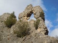 Rock in Janovas in Huesca Spain Royalty Free Stock Photo