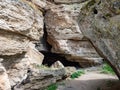 Rock at Kaliakra - is a cape in the Southern Dobruja region of the northern Bulgarian Black Sea Coast