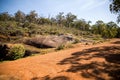 Rock landscape landscape in John Forrest National park