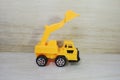 Rock loader model, construction work,Construction car model Royalty Free Stock Photo
