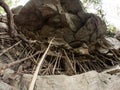 Rock at Mae Sa Waterfall, Thailand Royalty Free Stock Photo