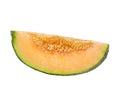 Rock melon slice Royalty Free Stock Photo