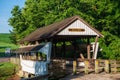 Rock Mill Covered Bridge in Fairfield County, Ohio Royalty Free Stock Photo