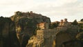 Rock Monasteries in Meteora, Greece.