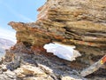 Rock Mountain view of Castel wildland Provincial Park