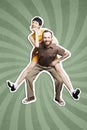 Rock`n`roll dance boogie woogie Royalty Free Stock Photo
