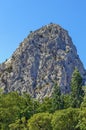 Rock near Omis, Croaria Royalty Free Stock Photo