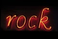 Rock - Neon light