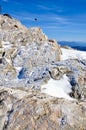 Rock Outcrops of Dachstein Glacier, Austria