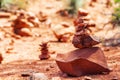 Rock Pile at Vortex in Sedona Arizona Royalty Free Stock Photo