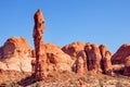 Rock Pillar Sandstone Hoodoo Arches National Park Moab Utah