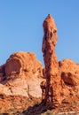 Rock Pillar Sandstone Hoodoo Arches National Park Moab Utah