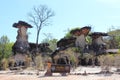 Rock pillars(sao cha liang)