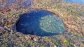 Rock Pool on Bongon Beach Australia Royalty Free Stock Photo