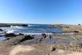 Rock Pool on Bongon Beach Australia Royalty Free Stock Photo