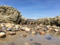 Rock Pool Landscape Royalty Free Stock Photo