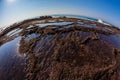 Rock Pools Seaweed Environment Ocean Royalty Free Stock Photo