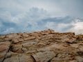 Rock Reef and Blue sky in Khao Laem Ya nation park