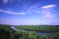 Rock River Valley - Illinois Royalty Free Stock Photo