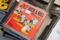 20 Rock and Roll Classics Part 2 CD album at the flea market.