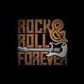 Rock and Roll Forever Royalty Free Stock Photo