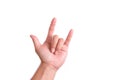 Rock and Roll Hand gesture