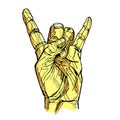 Rock and Roll hand sign