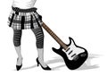 Rock and Roll Legs Royalty Free Stock Photo