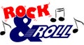 Rock and roll music/eps Royalty Free Stock Photo
