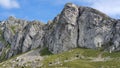 Rock in roumanian mountain Royalty Free Stock Photo