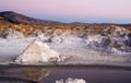 Rock Salt Tufa Formations Sunset Mono Lake California Nature Out Royalty Free Stock Photo