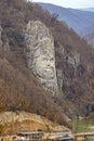 Rock Sculpture Decebalus Royalty Free Stock Photo