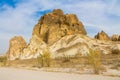 Rock Sites of Cappadocia, Kapadokya, Turkey Royalty Free Stock Photo