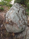Rock stone in kagera which have magic of blood Royalty Free Stock Photo