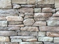 Rock Stone and Marble Wall Background Closeup. Royalty Free Stock Photo