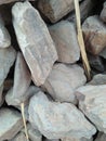 ROCK OR STONE IS A NATURAL SUBSTANCE ,A SOLID AGGREGATE