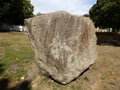 Rock stone in a park 4