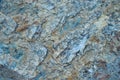 Rock surface texture blue and brown Royalty Free Stock Photo