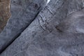 Stone texture in snow and ice. Mountain wall. Rock texture. Royalty Free Stock Photo