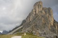 Rock tower in the Dolomites