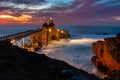 Rock of the Virgin Mary in Biarritz, France