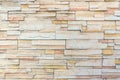 Rock wall interior texture, Modern brick wall. Royalty Free Stock Photo