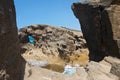 Rock Walls and Formations of Cueva Del Indio