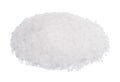 Rock white sea salt isolated on white background Royalty Free Stock Photo