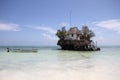 The Rock Zanzibar Royalty Free Stock Photo