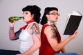 Rockabilly girls.