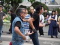 Rockabilly Performers in Yoyogi Park 1 Royalty Free Stock Photo