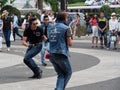 Rockabilly Performers in Yoyogi Park 2 Royalty Free Stock Photo