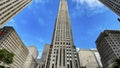 The Rockefeller Center building, one of the skyscrapers in New York (USA Royalty Free Stock Photo