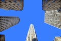 Rockefeller Center is a complex of 19 commercial buildings. Royalty Free Stock Photo